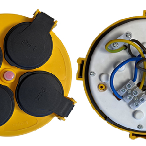 4X SOCKETS ENROULEUR CHANTIER IP44