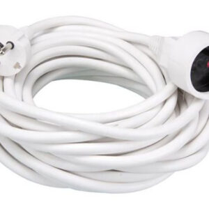 RALLONGE BLANCHE IP20 H05VV-F 3G1,5 10M